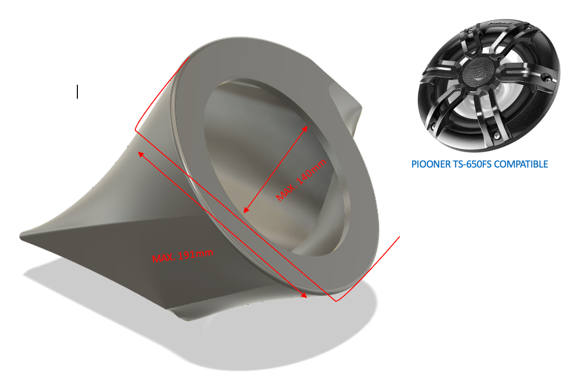 Yamaha VX 2021-2025 Carcasas para altavoces y sistemas de audio