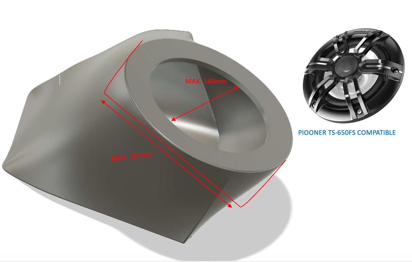 Yamaha FX 2008-2011 Carcasas para altavoces y Sistemas de audio