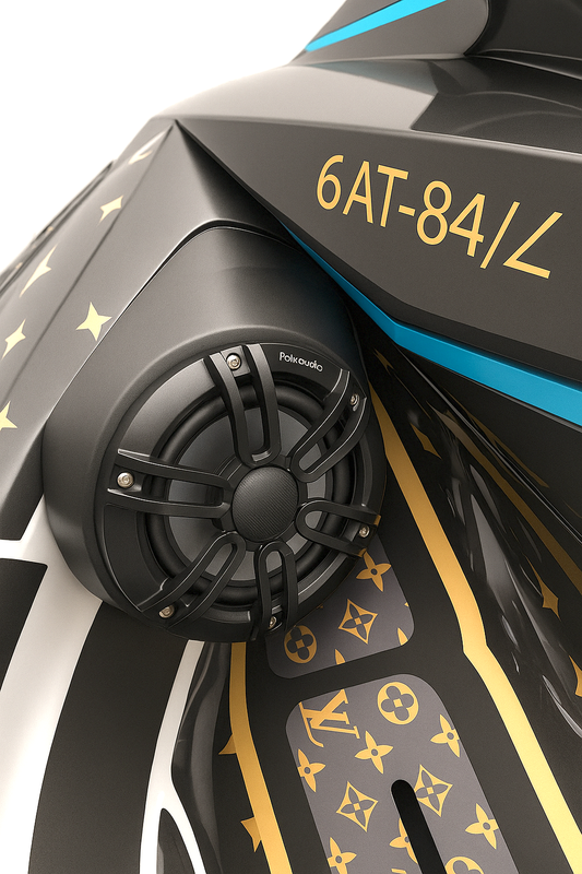 Sea doo GTI  RXP 2021-2026  Carcasas para altavoces y sistemas de audio 6.5"